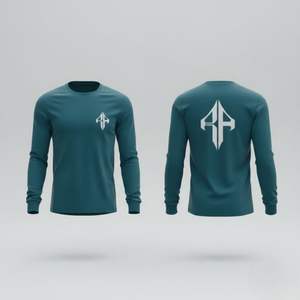 Camiseta de Manga Larga para Hombre, Estilo Casual, Personalizada, 100% Algodón, Cuello Redondo, Talla Grande, Alta Calidad 2026, RIVIAN ATLANTIC - Product Image 1