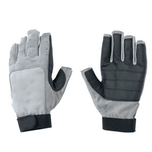 Gants de navigation sans doigts personnalisés, antidérapants, respirants, unisexes, pour sports nautiques, navigation et rame, pour adultes - Product Image 1