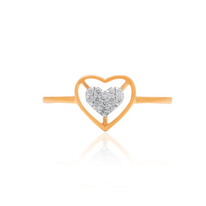 Impresionante Anillo de Oro Amarillo con Diamante Natural de 0.07 Quilates, Corte Brillante Redondo, Claridad VS SI, Certificado IGI, para una Elegancia Atemporal - Product Image 2