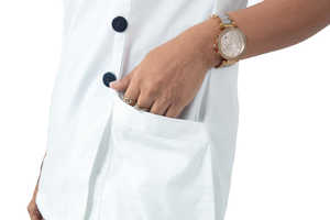 Conjunto de Uniformes Médicos de Verano de Alta Calidad, Unisex, Manga Corta, Poliéster y Spandex - Product Image 5