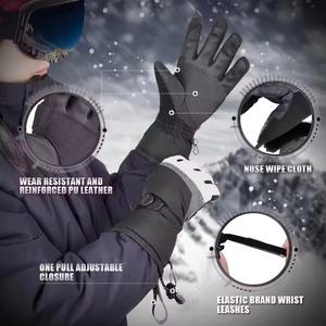 Nouveauté : Gants de ski et de snowboard d'hiver, chauds, imperméables, coupe-vent, avec paume en duvet, pour temps froid - Product Image 6