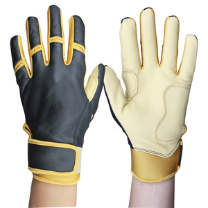 2026 New Arrival Unisex Batting Gloves Neoprene <b>Cuff</b> design Wear Resistant <b>Thumb</b> Crotch Lightweight Baseball Batting Gloves - Product Image 2