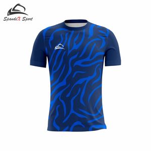 Camisetas Personalizadas de Poliéster 100% Tejido con Logotipo Personalizado, Impresión Digital por Sublimación, Secado Rápido, Transpirables, Fabricante OEM ODM para Hombre - Product Image 3