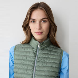 Vestes sans manches pour femmes, coupe ajustée, confortables, en polyester 100%, pour l'hiver, vente d'usine de vêtements décontractés OEM personnalisés - Product Image 5
