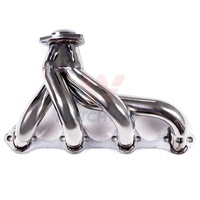 Colector de Escape MATCHWAY de Acero Inoxidable 304 para Ford 289 302 351 V8 SBC Small Block Hugger 1971-1978, Pulido Espejo
