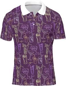 Polos de Alta Calidad para Hombre, Tallas Grandes, Color Sólido, Manga Corta, Bordados, Personalizables, Tejidos, Precio al por Mayor - Product Image 3