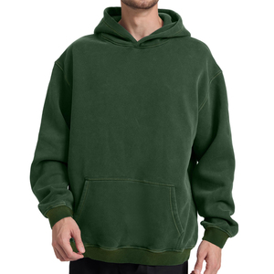 Nouveau style 2026 – Sweat à capuche épais en molleton 100 % pour homme, coupe oversize, avec logo personnalisé – Meilleur prix - Product Image 1