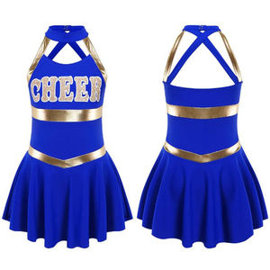 Uniforme de Animadoras para Prácticas, Traje de Baile, Uniformes Personalizados por Sublimación - Product Image 4