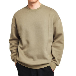 Sweat-shirt à capuche décontracté streetwear, vêtement d'extérieur tendance en coton de haute qualité, col rond pour homme, USA 2026, logo personnalisé - Product Image 4