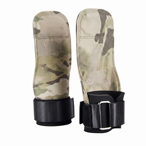 Poignées de musculation réglables en cuir camouflage pour entraînement intensif et protection des paumes - Product Image 6