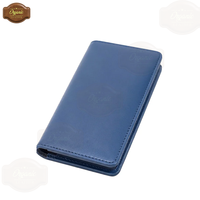 Dompet Kulit Pria Modern |    Dompet Lipat Kulit Asli untuk Pria |   Dompet Tipis Mewah Anti RFID |   Desain Minimalis