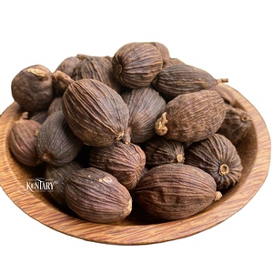 Graines authentiques de cardamome noire de 9mm, haute qualité, pureté, saveur intense, provenant directement du Vietnam, procédé brut et séché - Product Image 1