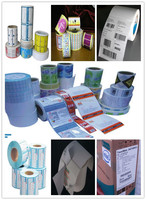 Machine d'impression flexographique d'étiquettes d'autocollants adhésifs UV 4 couleurs Machine d'impression flexographique