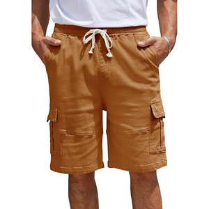 Shorts cargo décontractés pour hommes, nouvelle conception élégante, légers, respirants, haute performance, doux, meilleur service, multi-poches, style streetwear - Product Image 1