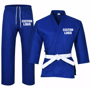 Wholesale High Quality Customizable Unisex Taekwondo Martial Arts Uniforms (Spandex/Polyester 160g) Breathable Quick Dry - Product Image 5
