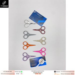 Tijeras de Bordado Personalizadas Nuevas, Elegantes, de Acero Inoxidable, Recubiertas de Color, Duraderas, de 2.75 Pulgadas, Pequeñas y Afiladas - Product Image 5