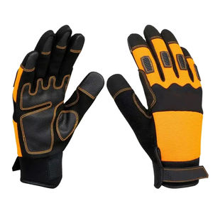 Gants de mécanicien en cuir de haute qualité avec paume de protection, compatibles écrans tactiles et sans latex, pour utilisation par temps froid hivernal - Product Image 5