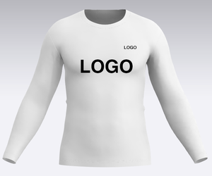 High Quality 100% Polyester <b>Custom</b> <b>Design</b> Logo Sports Fitness Quick Drying <b>Compression</b> T-<b>Shirt</b> Casual Gym Long Sleeve T-<b>Shirts</b> - Product Image 3