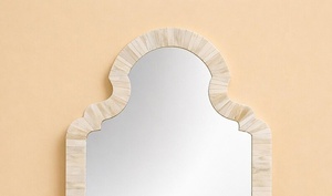 Espejo Decorativo de Pared Hexagonal de Diseño Moderno con Incrustaciones de Hueso Hecho a Mano, Navidad, OEM, ODM - Product Image 2