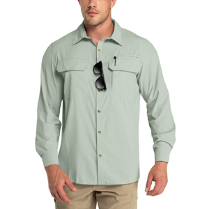 Camisa de senderismo estilo casual para hombre, para pesca, escalada, caza, uso en interiores, camisas para hombre con logo personalizado con impresión, camisa de senderismo para hombre - Product Image 1