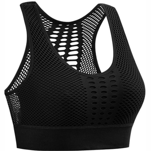 Hot Selling U Neck Straps Backless Workout Top <b>Bra</b> Shockproof Design Sports Yoga Gym <b>Bra</b> for Women - Product Image 5