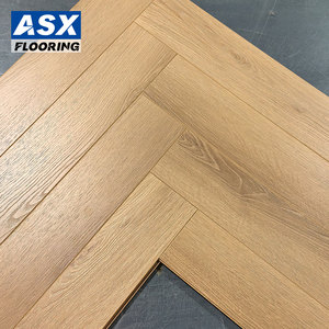 <span class=keywords><strong>Parquet</strong></span> Laminado al por Mayor, Resistente al Agua, 8mm 12mm AC3 HDF, Roble Laminado de Lujo, Diseño Espiga para Interiores - Product Image 1