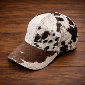 Casquettes unisexes en cuir de vache véritable, chapeaux de cowboy western ajustables, logo personnalisé, vente en gros, nouveau meilleur fabricant - Product Image 2