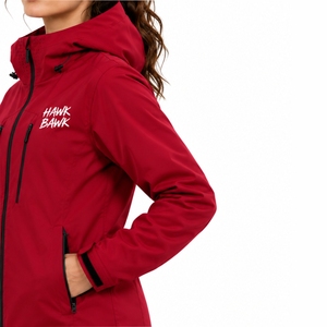 <b>Women</b>’s Hooded Full Zip <b>Lightweight</b> Outdoor Solid Color Outdoor Wear <b>Lightweight</b> Softshell <b>Jacket</b> For <b>Women</b> Comfortable Fit - Product Image 6