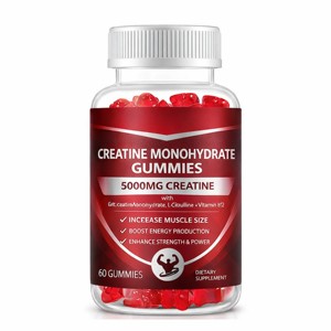 Gomitas de Creatina Monohidrato Más Vendidas para Hombres y Mujeres, Favorecen la Fuerza, la Potencia y el Rendimiento en el Entrenamiento, 60 Unidades - Product Image 2