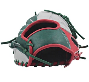 Gants de baseball en cuir véritable, équipement de softball pour les matchs internationaux, pour adultes et jeunes, entraînement - Product Image 4