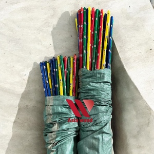 Ensemble balai droit et pelle à poussière en PVC Design Panda nettoyage facile à utiliser à la maison avec manche en bois bas prix fabriqué au Vietnam - Product Image 1