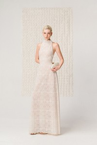 New Arrival Luxurious Evening Dresses High Neck LUNARA CUTWORK COUTURE Elegant Private Label Womens Dresses for Spring/Summer - Product Image 4