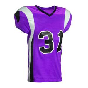 Ropa Deportiva con Logotipo Personalizado, Jersey de Fútbol Americano Sublimado, Manga Corta, Talla Grande, Diseño Clásico, OEM, Talla Personalizada - Product Image 5