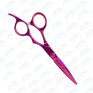 Ciseaux de salon en acier inoxydable avec repose-doigts réglable pour une coiffure de précision, ciseaux de coiffure professionnels de 5,5 pouces - Product Image 5