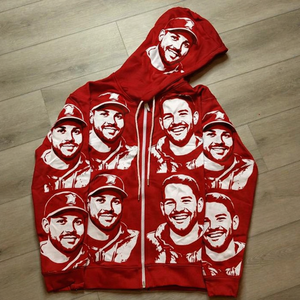Top Quality 100% Cotton Heavyweight Hooded Streetwear Men's Clothing THAT'S a AWFUL LOT of COUGH SYRUP Printing Hoodie for Men - Product Image 5
