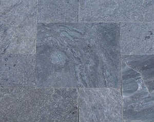Dalles de quartzite gris argenté TSF, sciées sur six côtés, polies, pour revêtement mural et sol, projets extérieurs haut de gamme - Design moderne - Product Image 2