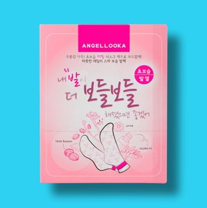 Maschera Coreana Riparatrice Minerale alla Glicerina Angellooka Riscaldante [PER I PIEDI] 15g X 10pz - Idratante Antirughe Anti-Età Sbiancante - Product Image 1