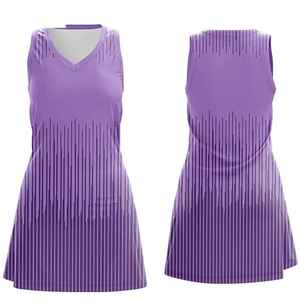Conception confortable, logo personnalisé, couleur personnalisée, taille personnalisée, uniforme de netball pour femmes, impression numérique, durable, séchage rapide, de qualité supérieure - Product Image 5