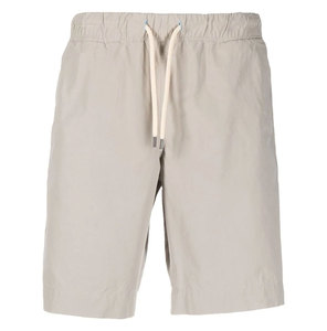Men's Solid Color Bermuda Shorts <b>Drawstring</b> Waist Casual Woven Mid Rise Short - Product Image 1