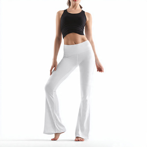 Women Fitness Wear Suit Compression Wear Exercise <b>Flare</b> Suit Women's Workout Fitness Wear Compression Suit Ladies - Product Image 2