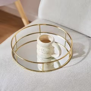 <b>Mirror</b> Finish Metal Chocolate <b>Tray</b> Stainless Steel Dessert Serving <b>Tray</b> Candy Display Plate Table Use - Product Image 3