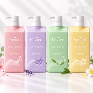 Square Lotion <b>Pump</b> <b>Bottle</b> PET Plastic Dispenser with Customized Design for Body Lotion & Body Wash Manufacturer in Vietnam - Product Image 4