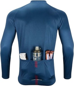 Jersey de Ciclismo Personalizado con Impresión Digital, Transpirable, de Secado Rápido, Spandex/Poliéster, Unisex, Manga Larga, Camiseta Deportiva para Adultos - Product Image 6