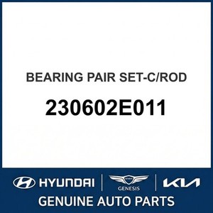 Roulements de moteur neufs Elantra 230602E011 - Product Image 1