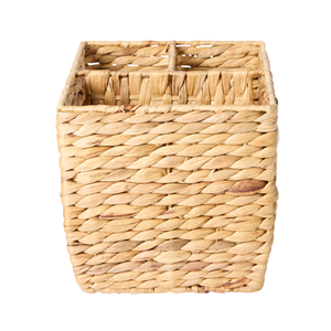 Panier de rangement en jacinthe d'eau de qualité supérieure, tailles personnalisables, conteneurs de rangement en jacinthe d'eau en gros du Vietnam - Product Image 3