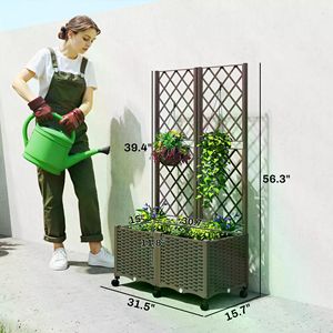 Fioriere in Metallo per Interni ed Esterni, Supporto per Fiori e Piante con Vasi, per Casa o Ufficio - Product Image 4