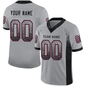 Jerseys de fútbol americano de alto rendimiento, costura reforzada que absorbe la humedad, suministro a granel - Product Image 1