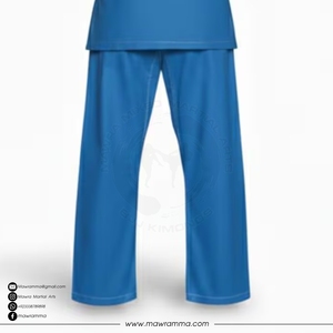 เสื้อกิโมโน BJJ แบบไม่มีแขน ปักโลโก้ได้ ผลิตจากผ้าฝ้าย 100% ทอลายเพิร์ลวีฟ สำหรับนักกีฬากราปลิงมืออาชีพ ชุดฝึกซ้อมแบบไม่มีแขน - Product Image 4