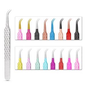 Eyelash Tweezers Provide Excellent Grip and Accuracy Making Them Ideal for Isolating and Placing <b>Individual</b> <b>Lash</b> Extension - Product Image 3