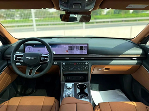 BRAND NEW 2025 Gene sis GV80 Silver SUV GCC Specs 2999cc 299hp 7Seater Petrol 4Cylinder left hand Automatic Transmission - Product Image 6